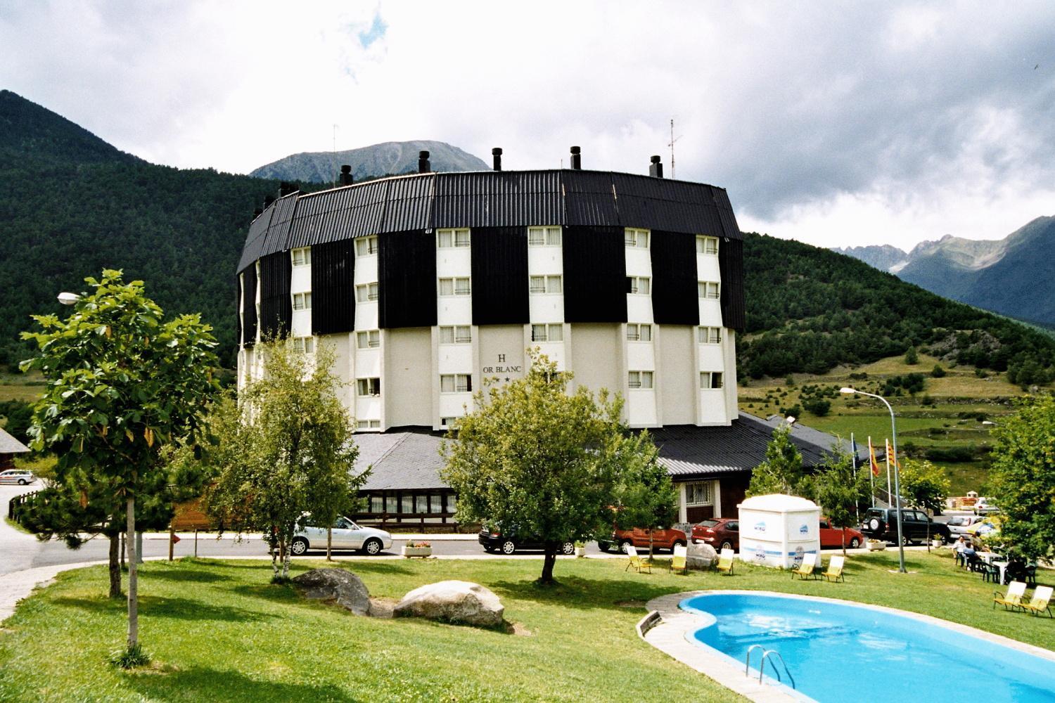 Or Blanc Otel Espot Dış mekan fotoğraf